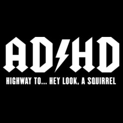 ADHD - Highway to... - GD72 Softstyle® Ladies' T-Shirt Design