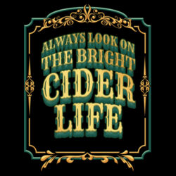 Bright Cider Life 2 - PR01 Portrait 8cm x 12cm Rectangle Sew-On Patch Design