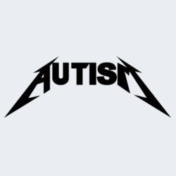 Autism Metallica Style - GD01 Softstyle Adult T-Shirt Design