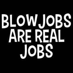 Blowjobs Are Real Jobs - GD12 Softstyle® Adult Tank Top Design