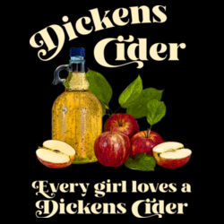 Dickens Cider - GD11 Softstyle® Adult Long Sleeve T-Shirt Design