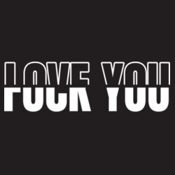 Love You Fuck You - B645 Vintage Snapback Trucker Design