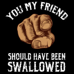 Should Have Been Swallowed - GD77 Softstyle® Ladies' Tank Top Design