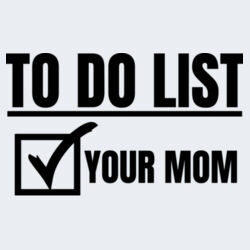 To Do List - GD77 Softstyle® Ladies' Tank Top Design