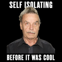 Self Isolating - GD01 Softstyle Adult T-Shirt Design