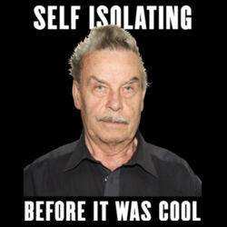 Self Isolating - Heavy Blend™ Adult Hooded Sweatshirt Design