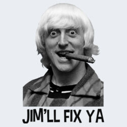 Jim'll Fix Ya - GD11 Softstyle® Adult Long Sleeve T-Shirt Design