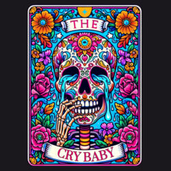 01 The Cry Baby - ECO001 100% Recycled Cotton Tote Bag Design