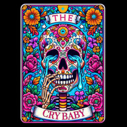 01 The Cry Baby - GD72 Softstyle® Ladies' T-Shirt Design