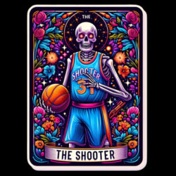 02 The Shooter - GD72 Softstyle® Ladies' T-Shirt Design