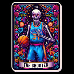 02 The Shooter - GD77 Softstyle® Ladies' Tank Top Design
