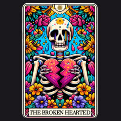 03 The Broken Hearted - ECO001 100% Recycled Cotton Tote Bag Design