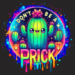 Don't Be A Prick - BG30 Across Body Bag Design