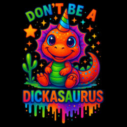 Don't Be A Dickasaurous - GD12 Softstyle® Adult Tank Top Design