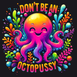 Don't Be An Octopussy - ECO001 100% Recycled Cotton Tote Bag Design