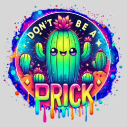 Don't Be A Prick - 9cm Square Hardback Drinks Coaster Design