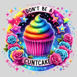 Don't Be A Cuntcake - 9cm Square Hardback Drinks Coaster Design