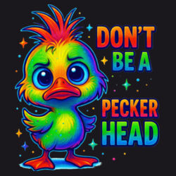 Don't Be A Peckerhead - ECO001 100% Recycled Cotton Tote Bag Design