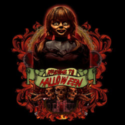 Annabelle (Welcome To Halloween) - GD72 Softstyle® Ladies' T-Shirt Design