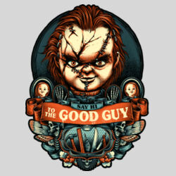Child's Play (Say Hi To The Good Guy) - 9cm Square Hardback Drinks Coaster Design