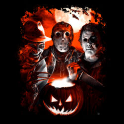 Freddie+Jason+Michael - GD72 Softstyle® Ladies' T-Shirt Design