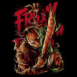 Friday 13th - GD11 Softstyle® Adult Long Sleeve T-Shirt Design
