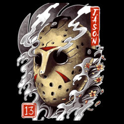 Friday 13th (Jason) - GD72 Softstyle® Ladies' T-Shirt Design