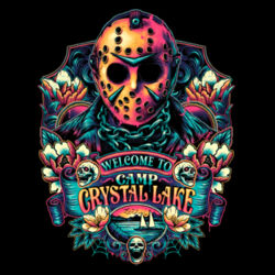 Friday 13th (Welcome To Camp Crystal Lake 2) - GD01 Softstyle Adult T-Shirt Design