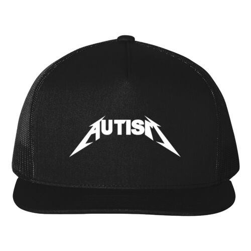 Autism Metallica Style - B645 Vintage Snapback Trucker Thumbnail