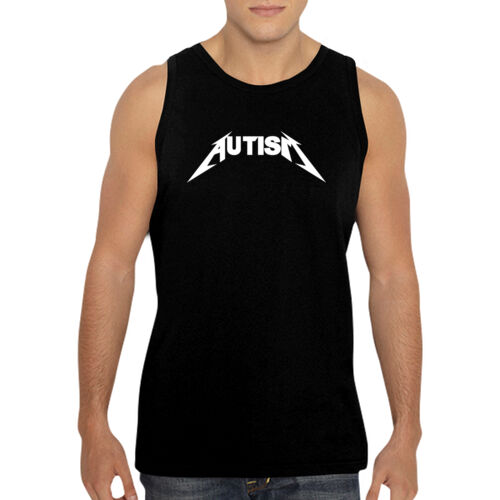 Autism Metallica Style - GD12 Softstyle® Adult Tank Top Thumbnail