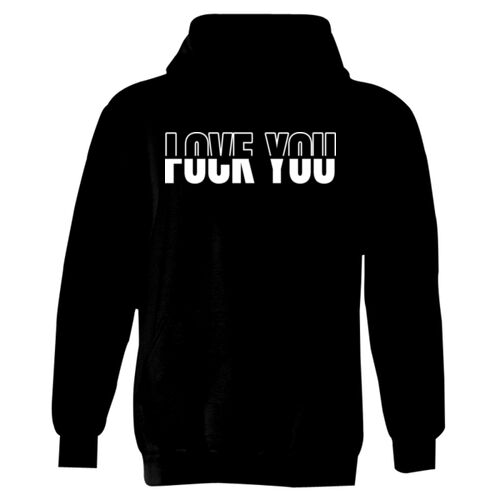 Love You Fuck You - Heavy Blend™ Adult Hooded Sweatshirt Thumbnail