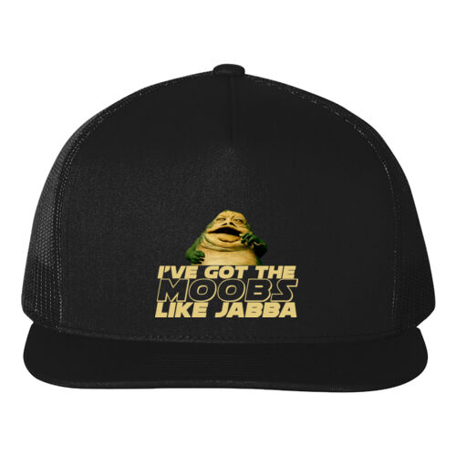 Moobs Like Jabba - B645 Vintage Snapback Trucker Thumbnail