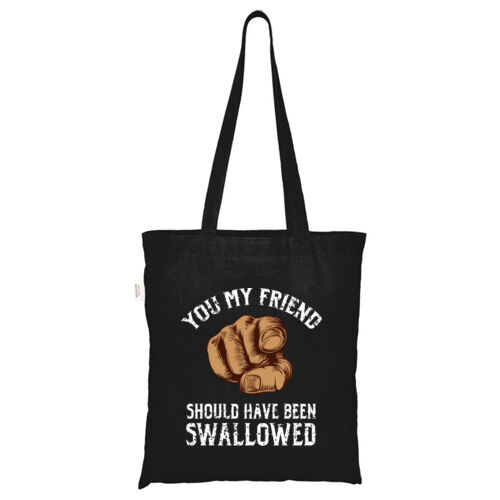 Should Have Been Swallowed - ECO001 100% Recycled Cotton Tote Bag Thumbnail
