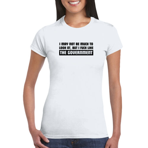 The Government - GD72 Softstyle® Ladies' T-Shirt Thumbnail