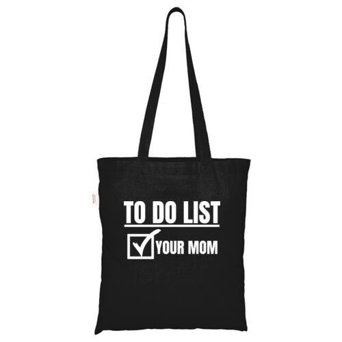 To Do List - ECO001 100% Recycled Cotton Tote Bag Thumbnail