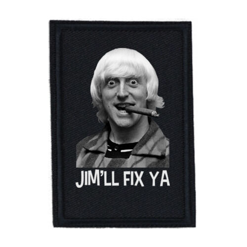 Jim'll Fix Ya - PR01 Portrait 8cm x 12cm Rectangle Sew-On Patch Thumbnail