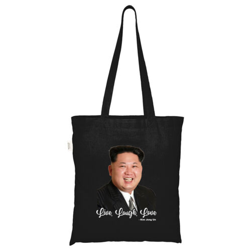 Live, Laugh, Love - ECO001 100% Recycled Cotton Tote Bag Thumbnail
