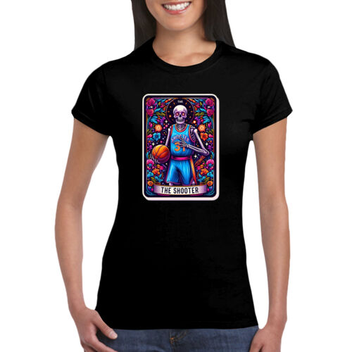 02 The Shooter - GD72 Softstyle® Ladies' T-Shirt Thumbnail