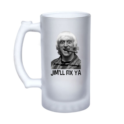 Jim'll Fix Ya - 16oz Frosted Glass Beer Stein Thumbnail