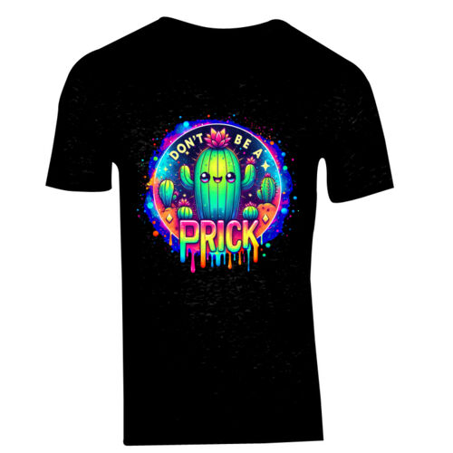 Don't Be A Prick - GD10 Softstyle® Adult V-Neck T-Shirt Thumbnail