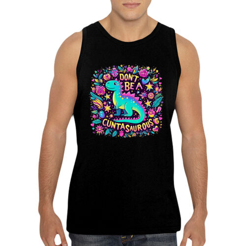 Don't Be A Cuntasaurous - GD12 Softstyle® Adult Tank Top Thumbnail
