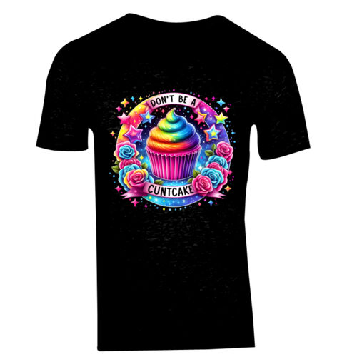 Don't Be A Cuntcake - GD10 Softstyle® Adult V-Neck T-Shirt Thumbnail