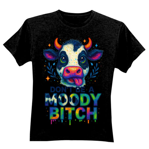 Don't Be A Moody Bitch - GD01 Softstyle Adult T-Shirt Thumbnail