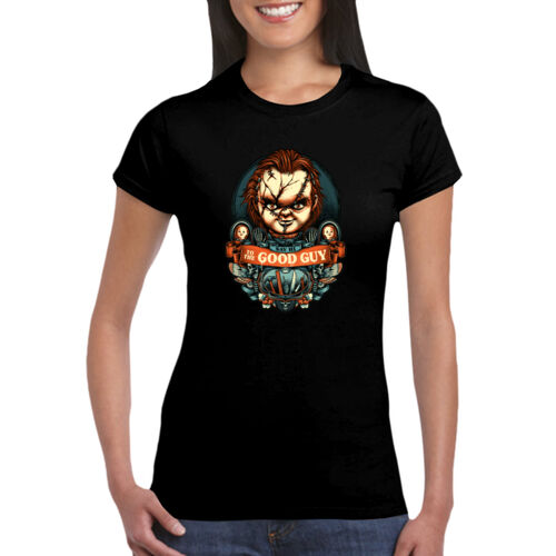 Child's Play (Say Hi To The Good Guy) - GD72 Softstyle® Ladies' T-Shirt Thumbnail