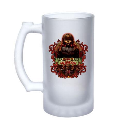Annabelle (Welcome To Halloween) - 16oz Frosted Glass Beer Stein Thumbnail