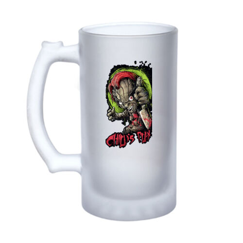 Child's Play - 16oz Frosted Glass Beer Stein Thumbnail