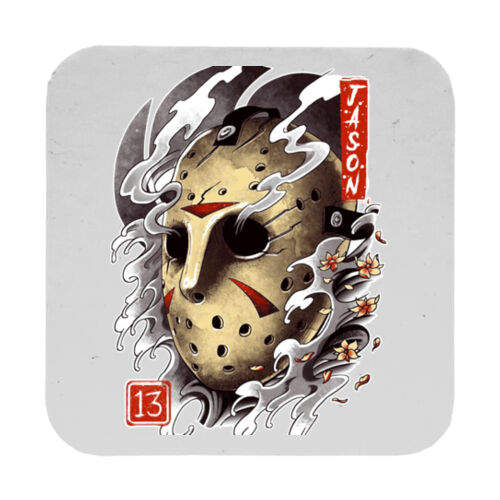 Friday 13th (Jason) - 9cm Square Hardback Drinks Coaster Thumbnail