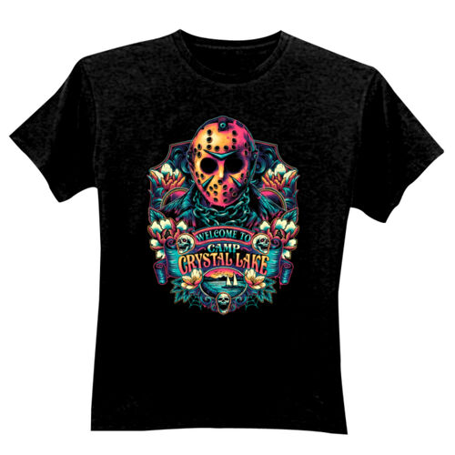 Friday 13th (Welcome To Camp Crystal Lake 2) - GD01 Softstyle Adult T-Shirt Thumbnail