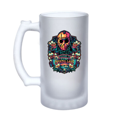 Friday 13th (Welcome To Camp Crystal Lake 2) - 16oz Frosted Glass Beer Stein Thumbnail