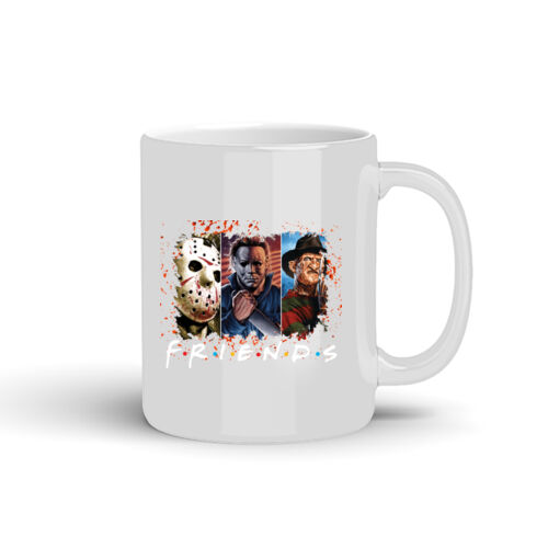 Friends (Jason+Michael+Freddie) - 10oz Coffee Mug Thumbnail